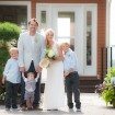 A Rustic Vintage Wedding in Kingston, Ontario - Bride and Groom and Family