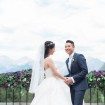 romantic rocky mountain wedding - ceremony