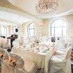 romantic rocky mountain wedding - reception decor