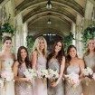 An Elegant Pink and Gold Wedding in Toronto - Bridesmaids