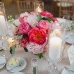 An Elegant Pink and Gold Wedding in Toronto - Tablescape