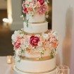 An Elegant Pink and Gold Wedding in Toronto - Cake