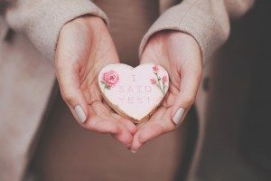 Romantic Valentine's Day Engagement Inspiration Shoot - Cookie