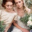 Boho-chic shoot - Bride and Bridesmaid