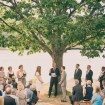 Laid-Back Rustic Wedding - Ceremony