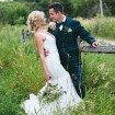 An Elegant Farm Wedding in Creemore - Bride and Groom