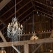 A Country Chic Wedding in Ottawa - Chandeliers