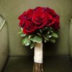 Beauty and the Beast Inspired Details for a Fairytale Wedding - Red Rose Bouquet