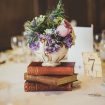 Beauty and the Beast Inspired Details for a Fairytale Wedding - Teapot Centrepiece