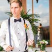 A Tropical Styled Shoot with Green and Gold Details - Groom