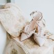 rustic-chic two-day wedding in toronto - bridal shoes