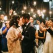 rustic-chic two-day wedding in toronto - sparkler photo