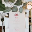 rustic-chic two-day wedding in toronto - menu