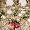 a whimsical modern fairytale wedding in toronto - reception table