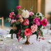 a whimsical modern fairytale wedding in toronto - floral centrepiece