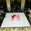a whimsical modern fairytale wedding in toronto - personalized dance floor