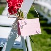 blush winery wedding in british columbia - memorial chair