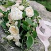 dreamy summer wedding with geode details - bouquet