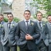 dreamy summer wedding with geode details - groom and groomsmen