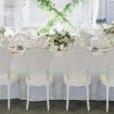 dreamy summer wedding with geode details - reception venue