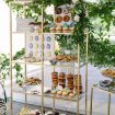 dreamy summer wedding with geode details - doughnuts