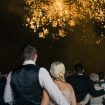 dreamy summer wedding with geode details - fireworks