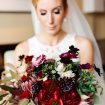 luxurious fall wedding in downtown toronto - bridal bouquet
