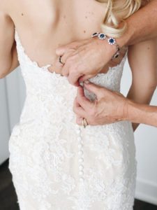 Wedding Shot On An iPhone - Bride Getting Ready