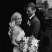 Wedding Shot On An iPhone - Bride and Groom