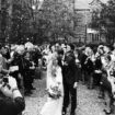Wedding Shot On An iPhone - Kiss
