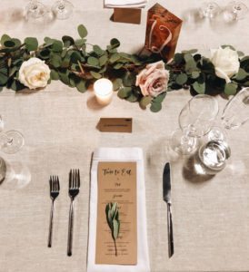Wedding Shot On An iPhone - Place Setting