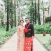 a dreamy destination wedding in bali - bride and groom