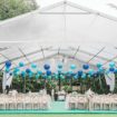 a dreamy destination wedding in bali - reception decor