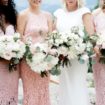 gorgeous mountaintop wedding in boulder, colorado - liz trinnear and bridesmaids