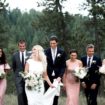 gorgeous mountaintop wedding in boulder, colorado - liz trinnear and nathaniel motte and wedding party