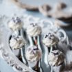 an icy blue winter inspired styled shoot - desserts