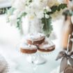 an icy blue winter inspired styled shoot - doughnuts