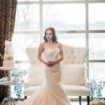 an icy blue winter inspired styled shoot - bride