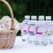 a garden-inspired diy wedding in hamilton, ontario - custom water bottles