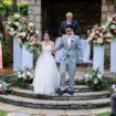 a garden-inspired diy wedding in hamilton, ontario - ceremony