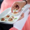 a garden-inspired diy wedding in hamilton, ontario - appetizers