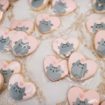 a garden-inspired diy wedding in hamilton, ontario - pusheen cookies