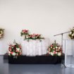 a garden-inspired diy wedding in hamilton, ontario - head table
