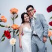 a garden-inspired diy wedding in hamilton, ontario - photobooth