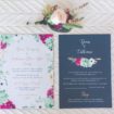 a bright, fresh summer wedding in montreal - wedding invitations