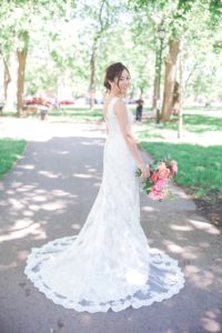 a bright, fresh summer wedding in montreal - bride