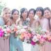 a bright, fresh summer wedding in montreal - bride and bridesmaids