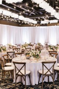 romantic elegant wedding in calgary - reception venue