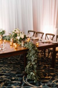 romantic elegant wedding in calgary - reception decor