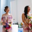 a colourful diy wedding in toronto - bridesmaids